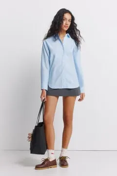 Camisa Oxford algodón