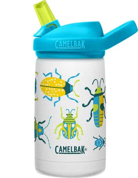 Drikkeflaske Camelbak Eddy+ Kids 0,35L bugs - Stål