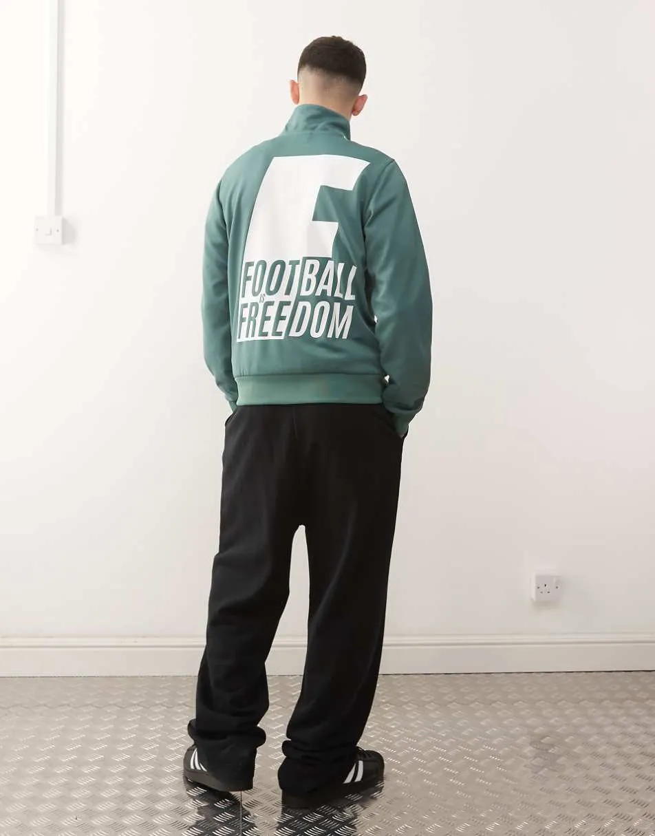 adidas Football Jamaica Bob Marley tracktop in green