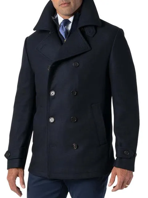 Robert Talbott Curtis Peacoat