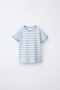 RIBBED T-SHIRT WITH BOWS