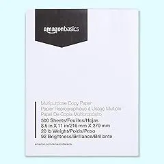 Amazon Basics Multipurpose Copy Pr…