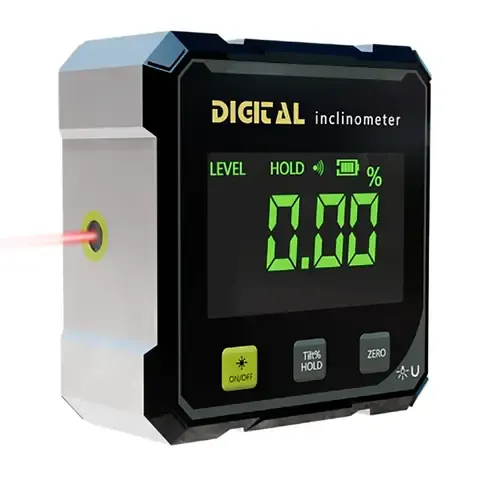 Digital Angle Gauge Meter Compact Protractor For Engineering