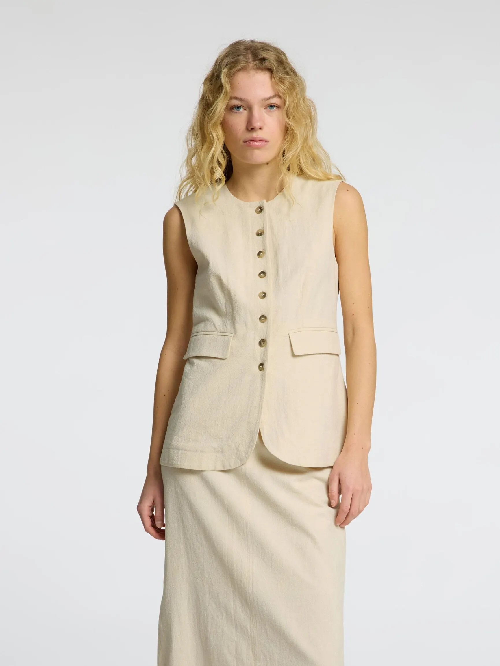 FIGURSYDD LINBLANDING VEST