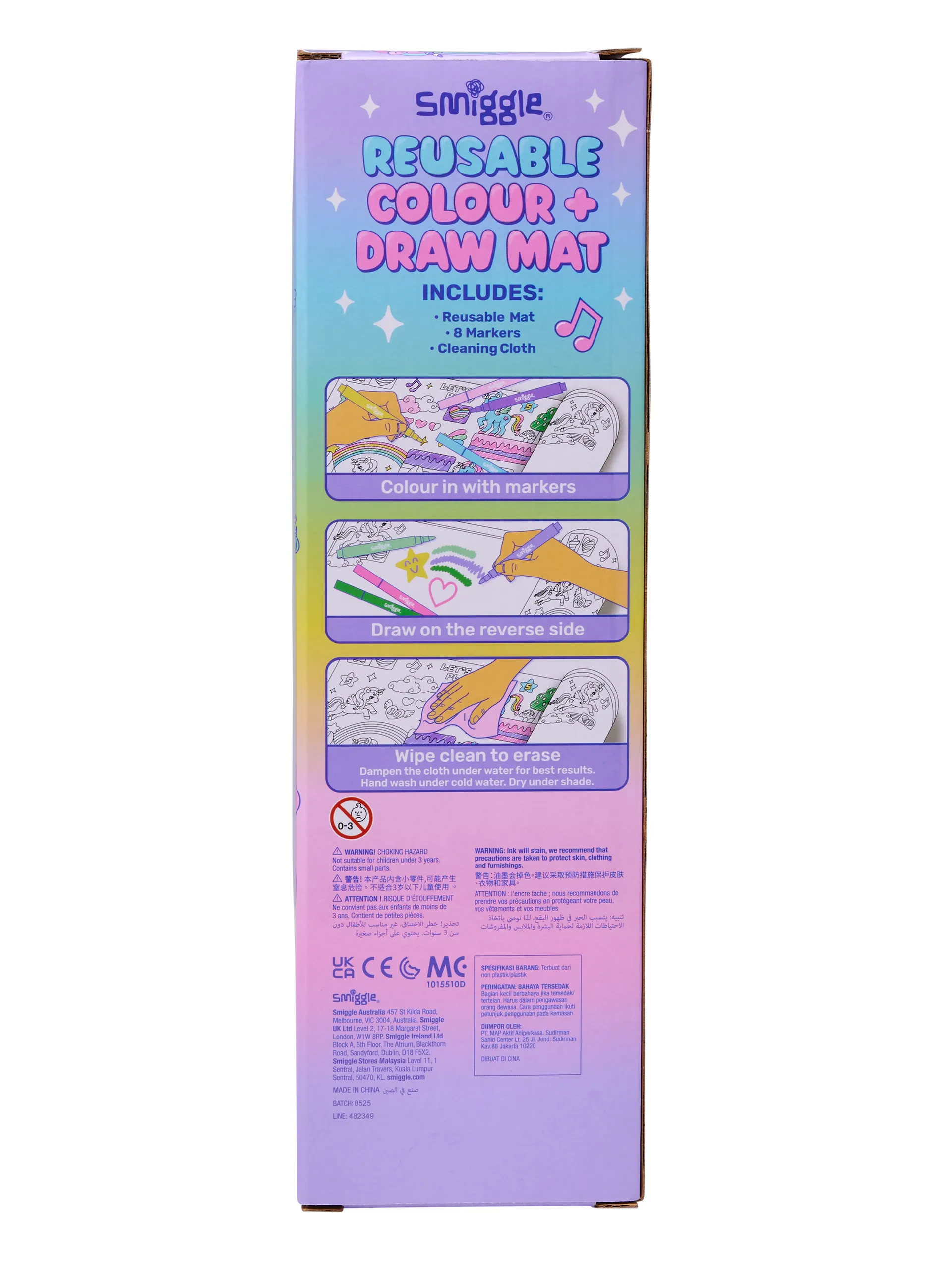 Reusable Colour & Draw Mat