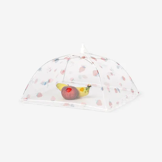 Food umbrella with berry print