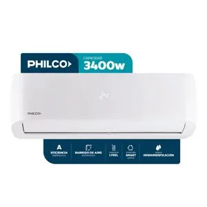 Aire Acondicionado Philco Split 3400W F/C "D" R410A PHS32HA4CN