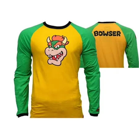 Super Mario™ - Adult Bowser™ Raglan T-Shirt