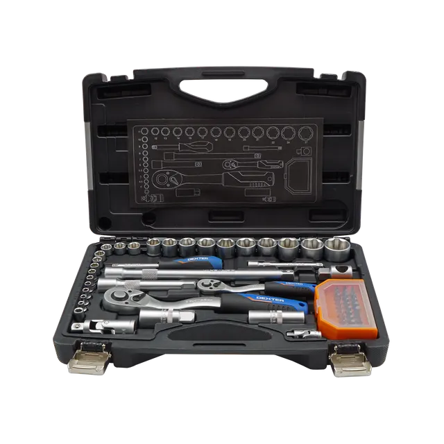 Kit di utensili assortiti DEXTER 82612582, 64 pezzi