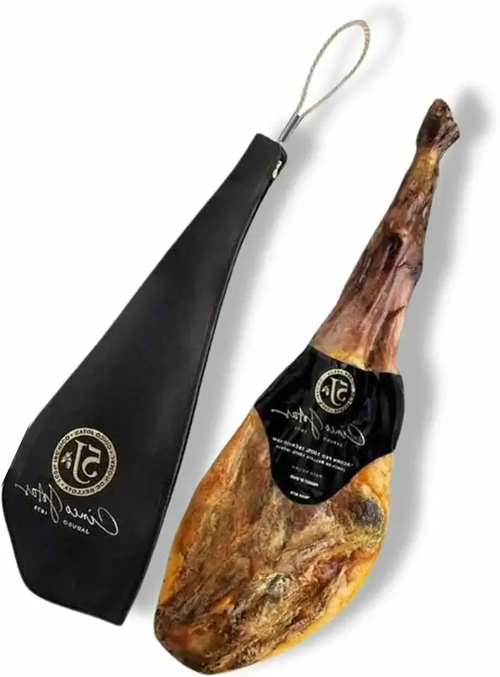 5J Jamon Iberico de Bellota, Whole Bone-in Ham - 14 to 18 lbs