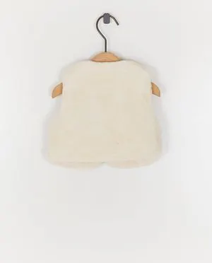 Faux fur vest
