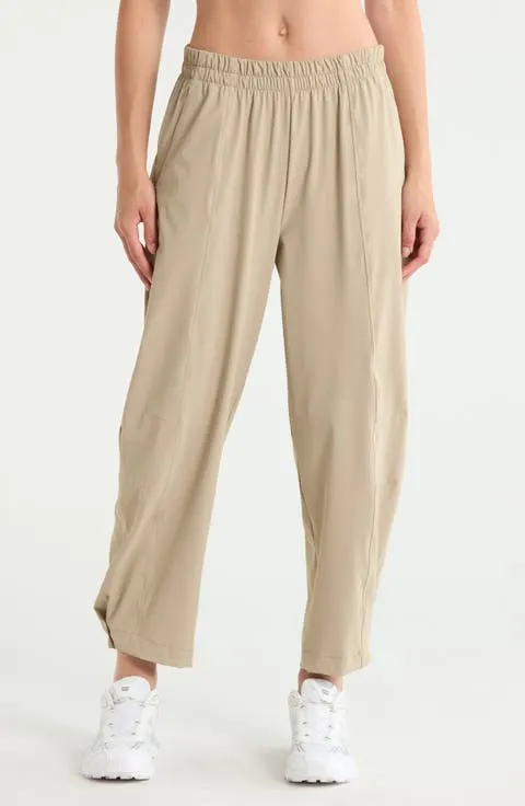 Atlas High Waist Utility Adjustable Ankle Pants