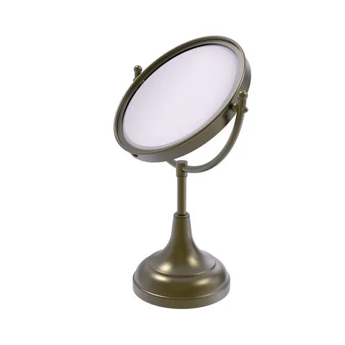 Allied Brass 8" Freestanding Magnifying Makeup Mirror