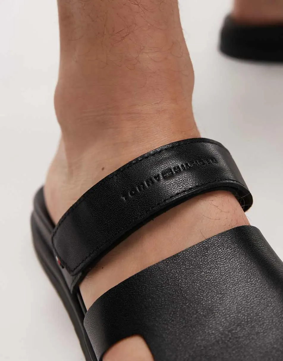 Tommy Hilfiger premium sandal in black