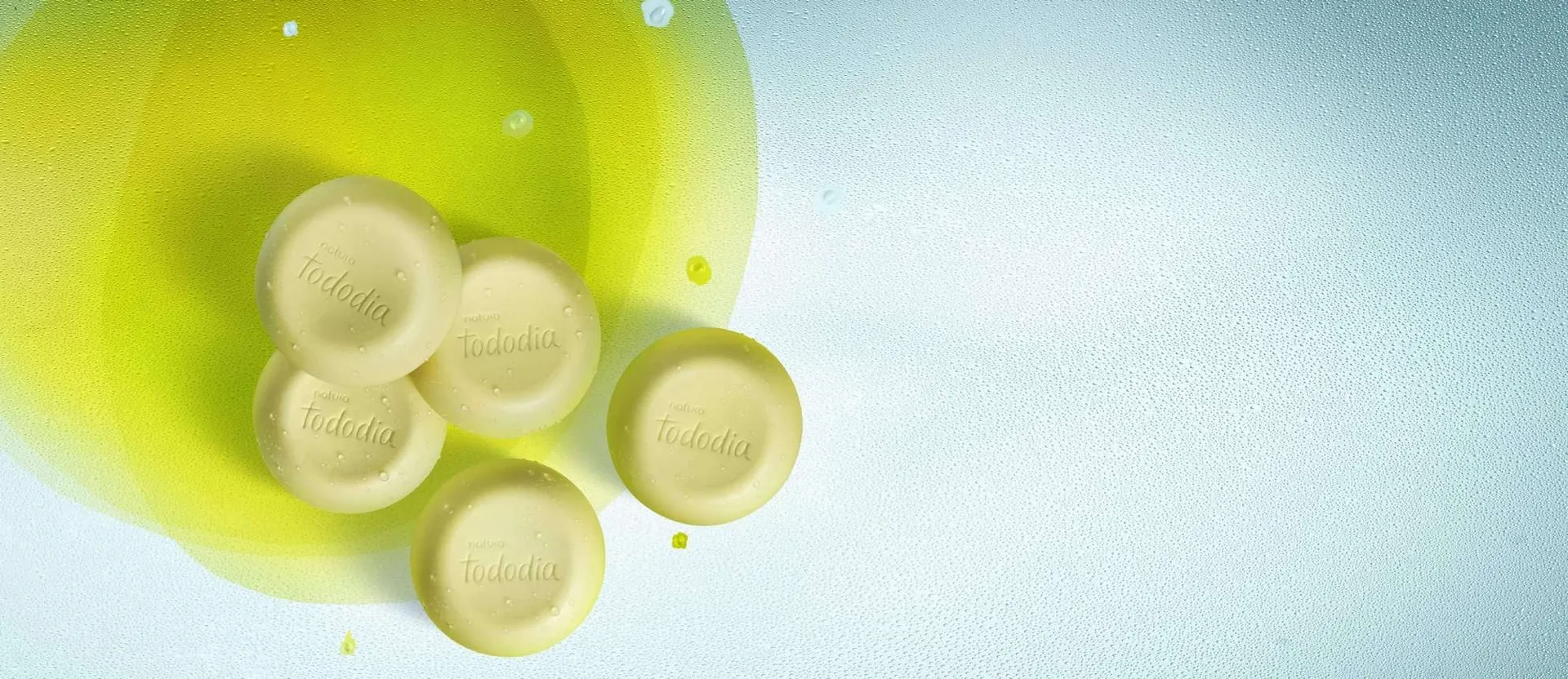 Sabonete Em Barra Puro Vegetal Tododia Capim Limão e Hortelã