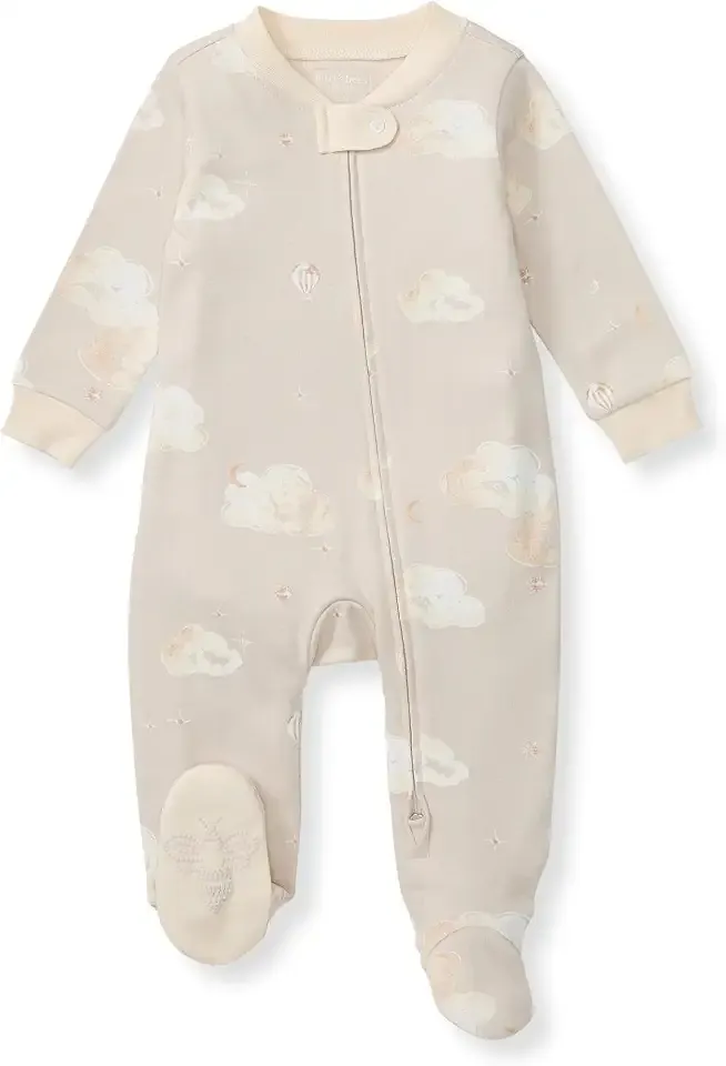 Boys' Organic Cotton, Sleep and Play Footed Pajamas