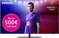 55OLED810/12 139 cm (55") OLED Ambilight TV metall