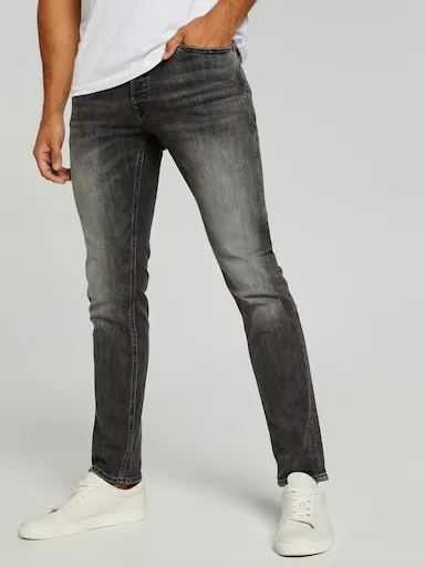 JACK AND JONES Slim Glenn Original 817 Black Denim Jean