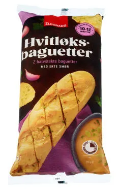 Hvitløksbaguetter