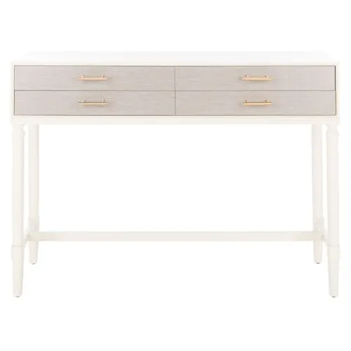 Estella Console Table in White