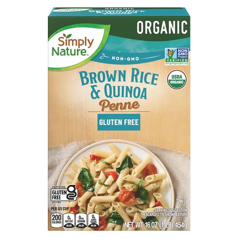 Simply Nature Organic Brown Rice Quinoa Penne