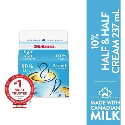 10% Half & Half Cream