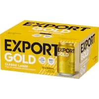 export gold beer lager Can 12 x 330mL
