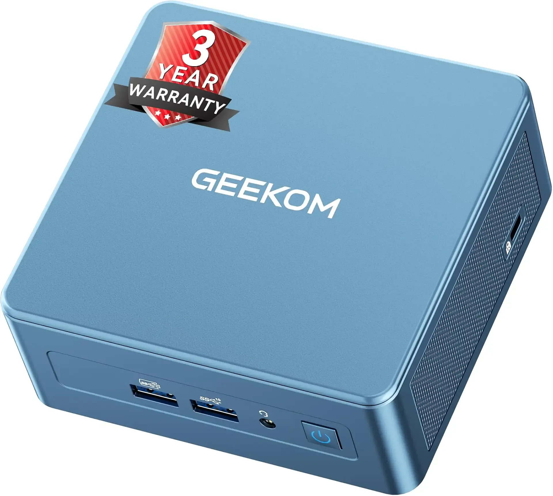 GEEKOM IT12 Mini PC,Intel i3-12300HE(Beats i5-12450H),16GB RAM,256GB SSD | (Upgradable) Agentic AI Mini Computer(3-Year Coverage) ,Low Power(Business Bulk Purchase),Industrial Office Home,SD|USB4|8K