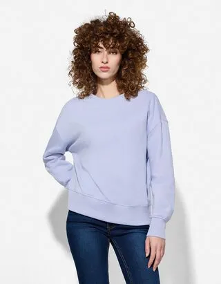 Felpa - Oversized Fit - Azzurro