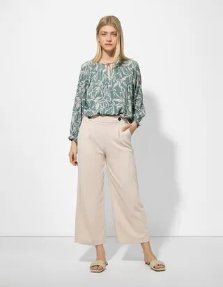 Pantaloni - Chiusura elastica - beige