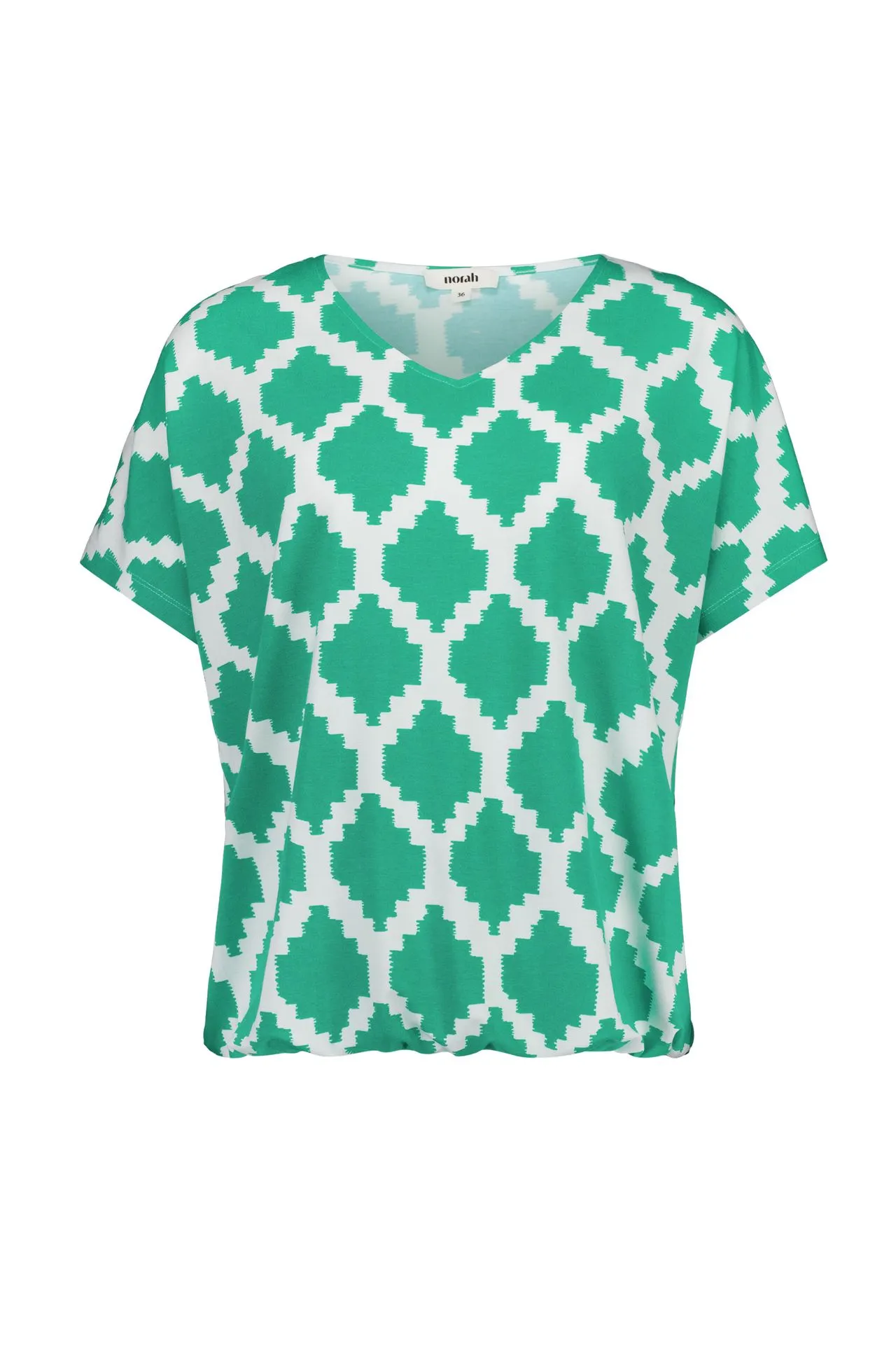 Groen shirt met grafische print