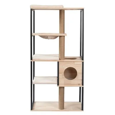 Designed by Lotte Arbre à chat en bois Nala XL