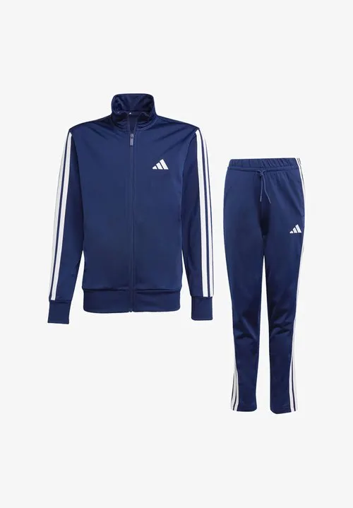 STRIPES 205 SET - Treningsdress - dark blue/white