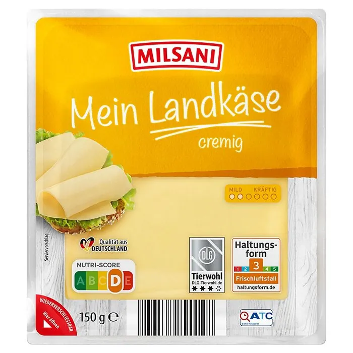 MILSANI Mein Landkäse 150 g, Cremig