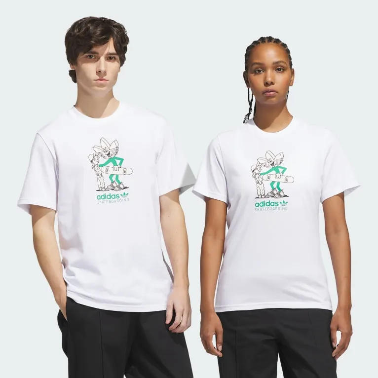 SKATEBOARDING PUSH T-SKJORTE