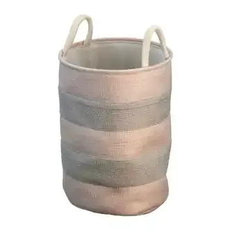 Gironde Laundry Hamper Beige Small