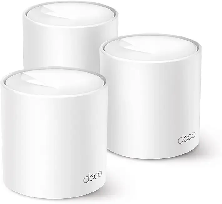 TP-Link Deco W4500 TP-Link Wi-Fi 6 Mesh Router Replacement System 3- AX1500 Mesh Routers Coverage up to 5,600 Sq. ft. Parental Controls Connect up to 120 Devices (Renewed)