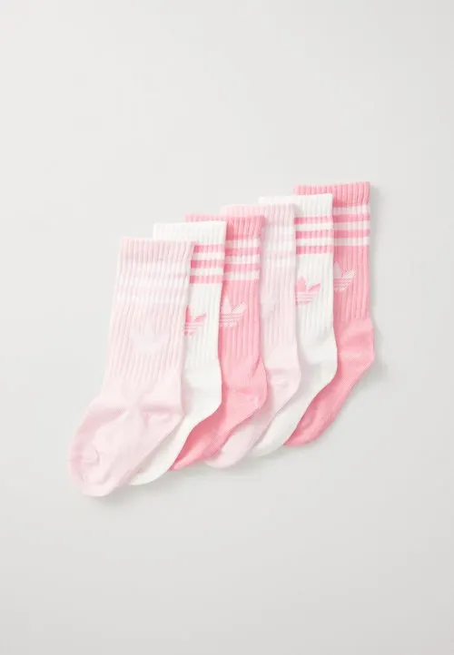 CREW UNISEX 6 PACK - Sokker - white/bliss pink/clear pink