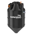 Biodigestor autolimpiante. 1100 l negro - Waterplast
