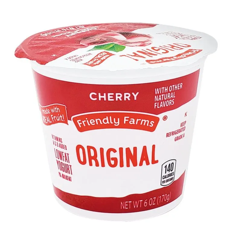 Friendly Farms Lowfat Cherry Yogurt