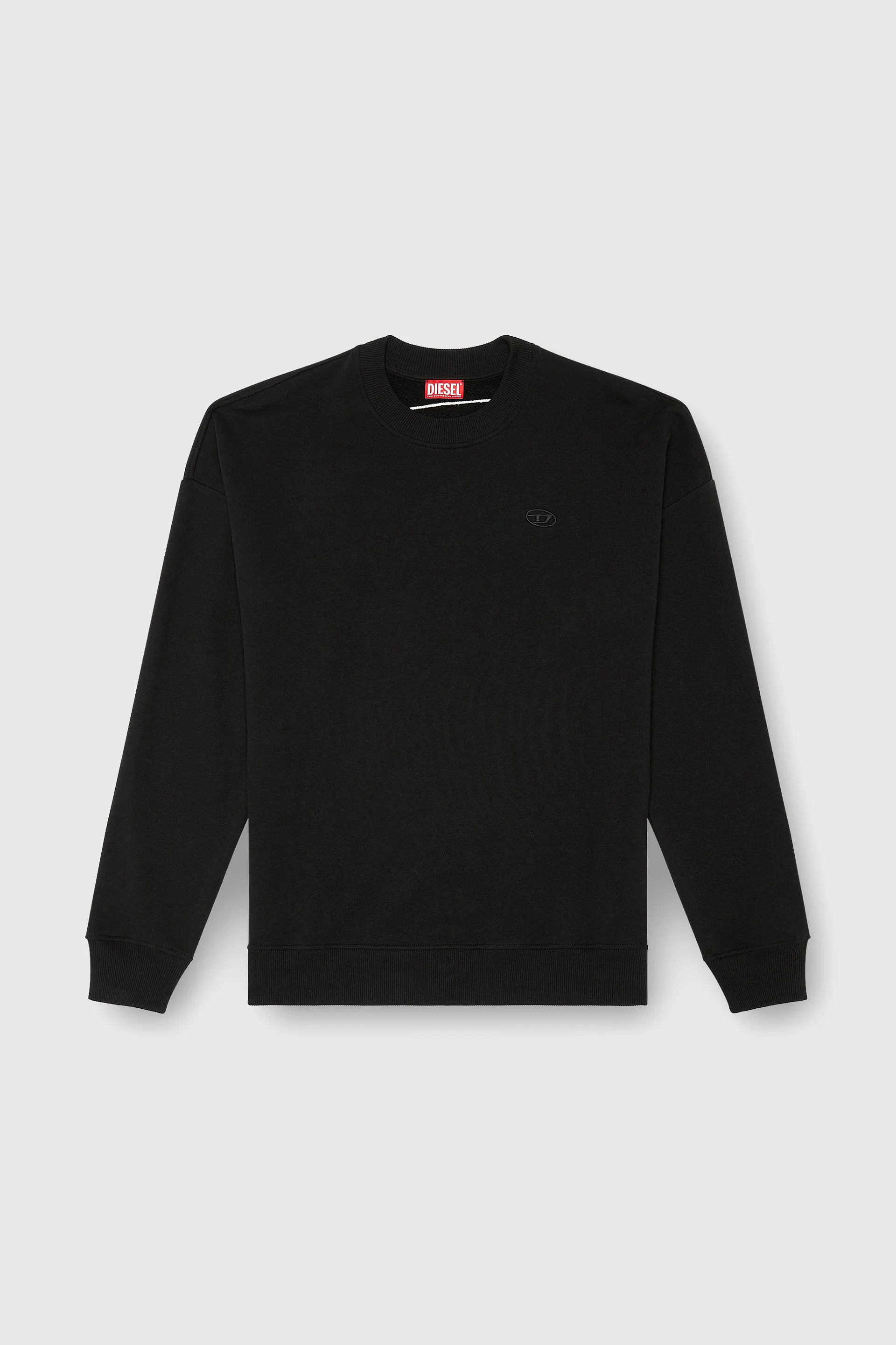 Sweatshirt with logo embroidery