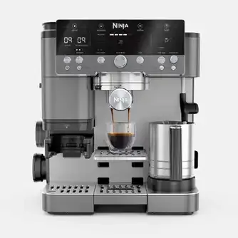 Ninja Luxe Café Manual Espresso Machine Gunmetal ES601GMANZ