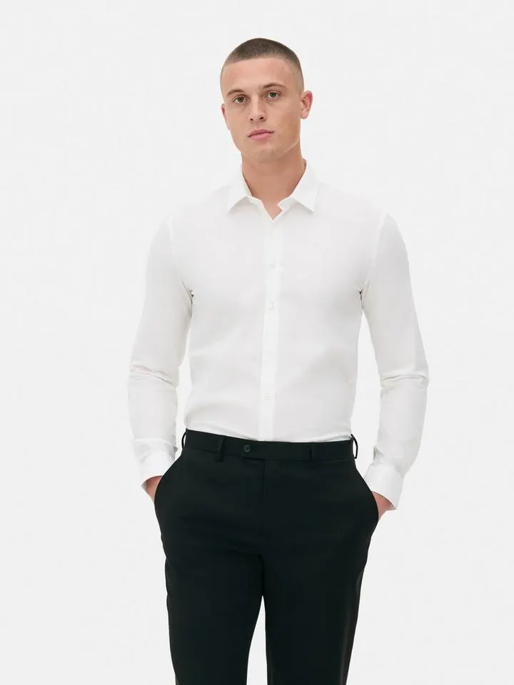 Chemise stretch boutonnée