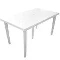 Mesa Rectangular Blanca 137 x 73 cm - Alica