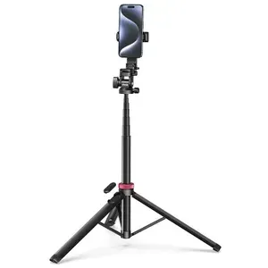 Trípode Selfie Stick Ulanzi MT-78 Control Remoto Zapata