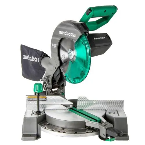 Metabo HPT® 10" Single-Bevel 15-Amp Corded Compound Miter Saw