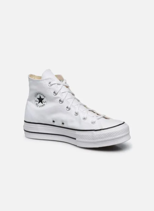 Print sneakers Chuck Taylor Lift Hi dames wit