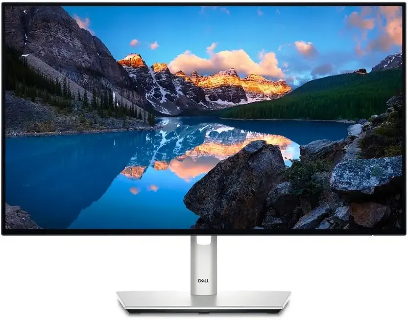 U2424H UltraSharp 24 Inch FHD (1920x1080) Monitor, 120Hz, IPS, 5ms, 98% DCI-P3, 2X USB-C, 2X DisplayPort, HDMI, 3X USB, 3 Year Warranty, Silver