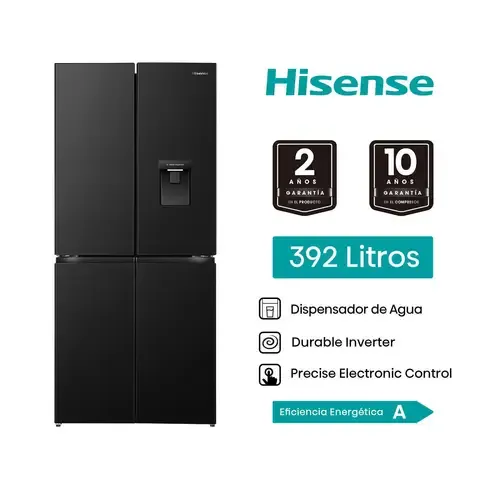 Refrigeradora Bottom 392 Litros Negro RQ3P431NMBA