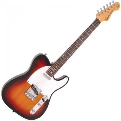 ENCORE E2 - 3-COLOUR SUNBURST - TE-STYLE ELECTRIC GUITAR